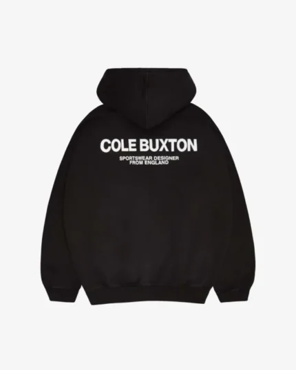 COLE BUXTON SPORTSWEAR BLACK HOODIE