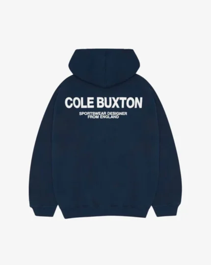 COLE BUXTON SPORTSWEAR BLUE HOODIE