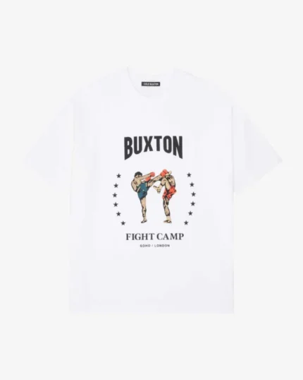 Cole Buxton FIGHT CAMP WHITE T-SHIRT